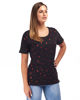 Immagine di DONNA TSHIRT MEZZA MANICA CUORE LUREX