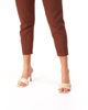 Immagine di MISS GLOBO - SABOT MULES BEIGE CON INTRECCIO IN PAGLIA TACCO 9CM