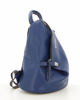 Immagine di ENRICO COLLEZIONE - Zaino blu con zip centrale e pulsante a chiusura
