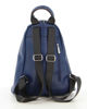 Immagine di ENRICO COLLEZIONE - Zaino blu con zip centrale e pulsante a chiusura