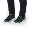 Immagine di CANGURO - Sneakers blu con strappi e dettagli fluo