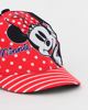 Immagine di MINNIE - Cappello baseball blu/rosso con disegno frontale