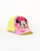 Immagine di MINNIE - Cappello baseball rosa/giallo con disegno frontale