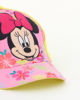Immagine di MINNIE - Cappello baseball rosa/giallo con disegno frontale