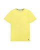Immagine di ON SPIRIT - T-shirt girocollo da uomo gialla con stampa posteriore
