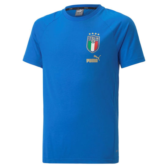 Immagine di T-SHIRT MM ITALIA FIGC PLAYER CASUALS JR
