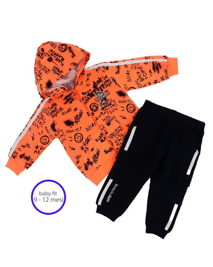 Immagine di AMERICAN RAP - BABY TUTA FULL ZIP CON CAPPUCCIO