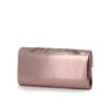 Immagine di DIVAS- Pochette effetto metallizzato con fasce incrociate su patta