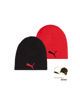 Immagine di PUMA -Cappellino Ac Milan invernale.Logo squadra ricamato.Reversibile; doppio colore rosso e nero.Modello a cuffia.Taglia unica.