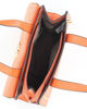Immagine di SOLO SOPRANI - BORSA A MANO ARANCIO CON PATTA, DOPPIO MANICO E TRACOLLA REMOVIBILE