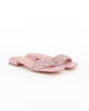 Immagine di MISS GLOBO - CIABATTA ROSA CON PUNTA QUADRATA E STRASS SULLA FASCIA, TACCO 2CM