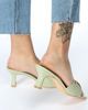 Immagine di MISS GLOBO - SABOT MULES VERDI CON ACCESSORIO SULLA FASCIA, TACCO 7 CM