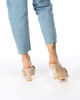 Immagine di MISS GLOBO - Sabot mules nude con catena sulla fascia , tacco 9 cm
