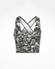 Immagine di TOP MOD SAFARI COTTON BRALETT BLACK