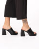 Immagine di MY JEWELS - Sabot mules nero, tacco largo 9 cm