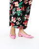 Immagine di ZOE - Ballerine slingback rosa con applicazione dorata