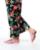 Immagine di ZOE - Ballerine slingback rosa con applicazione dorata