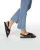 Immagine di ZOE - Sandalo nero slingback con fasce imbottite