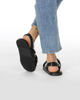Immagine di ZOE - Sandalo nero slingback con fasce imbottite
