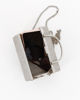 Immagine di MISS GLOBO - CLUTCH GLITTER ARGENTO CON CHIUSURA METALLICA