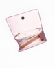 Immagine di MISS GLOBO - Pochette rosa glitterata con manico e fiocco sulla patta