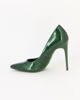 Immagine di MISS GLOBO - Décolleté vernice verde tacco 11 cm