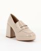 Immagine di MISS GLOBO - Decolletè beige lucido, tacco 8,5cm