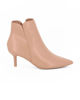 Immagine di MISS GLOBO - Tronchetto beige a punta con zip laterale, tacco 6cm