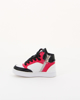 Immagine di GAS - Sneakers alta bianca e rossa con dettagli neri zip laterale e lacci, numerata 24/29