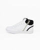 Immagine di GAS - Sneakers alta bianca e nera con zip laterale e lacci, numerata 36/39