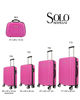 Immagine di SOLO SOPRANI - TROLLEY ABS FUXIA  SIMBOLI LOGO CON QUATTRO RUOTE DOPPIE