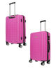 Immagine di SOLO SOPRANI - TROLLEY ABS FUXIA  SIMBOLI LOGO CON QUATTRO RUOTE DOPPIE