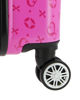 Immagine di SOLO SOPRANI - TROLLEY ABS FUXIA  SIMBOLI LOGO CON QUATTRO RUOTE DOPPIE