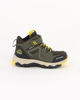 Immagine di SOPRANI SPORT - Scarpa alta da trekking verde scuro con inserti colorati e strappo, numerata 28/35