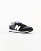 Immagine di NEW BALANCE - Sneakers da uomo nera e bianca con dettagli blu e soletta NB comfort