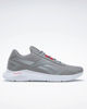 Immagine di REEBOK ENERGYLUX 2.0 - Sneakers da uomo grigia e bianca con dettagli rossi e soletta in memory foam