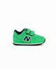 Immagine di NEW BALANCE - Sneakers da bambino verde e blu con dettagli bianchi e strappo, numerata 20/27,5