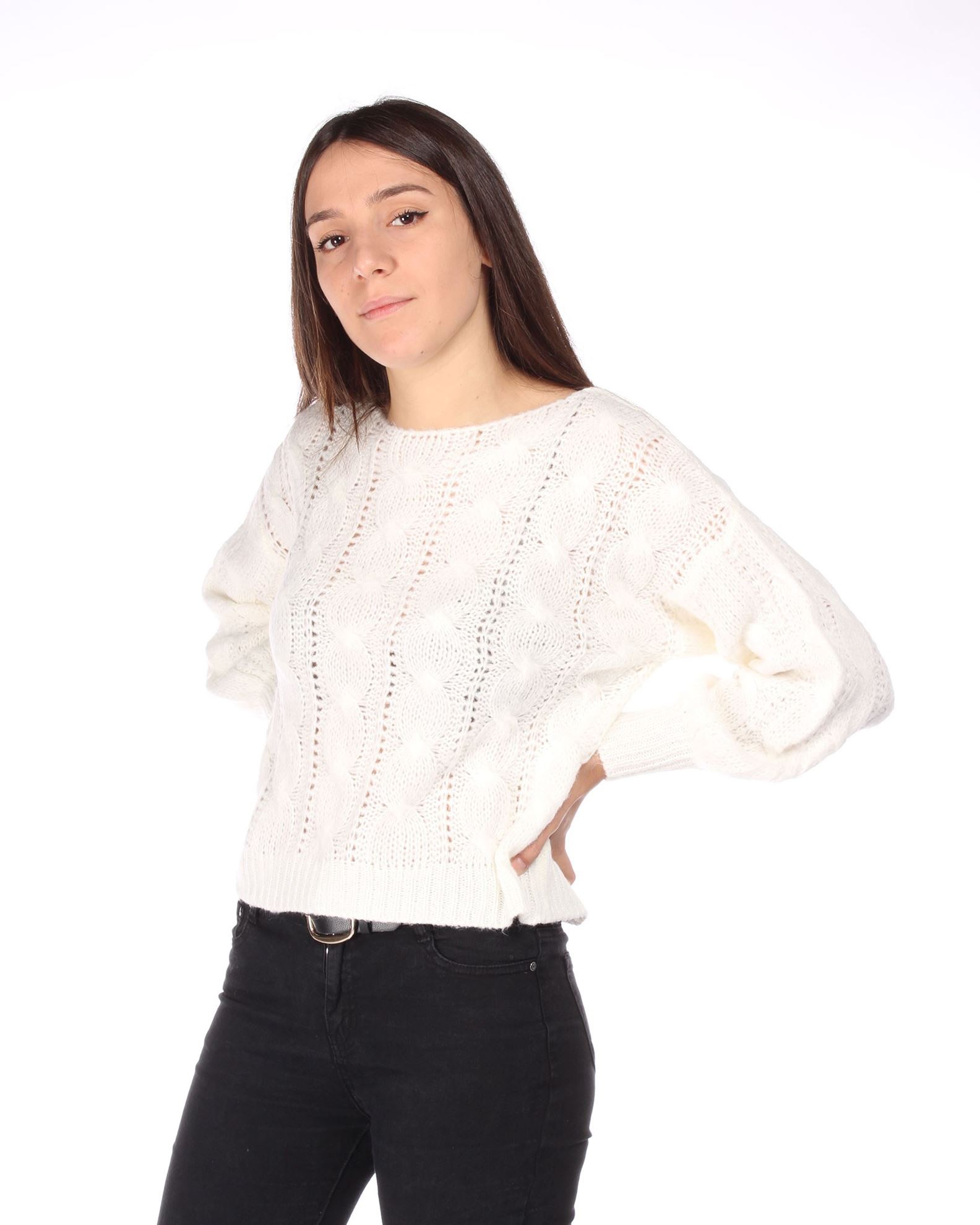 maglia donna manica lunga elegante
