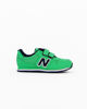 Immagine di NEW BALANCE - Sneakers da bambino verde e blu con dettagli bianchi e strappo, NUMERATA 28/35
