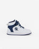 Immagine di CANGURO - Sneakers da bambino alta bianca e blu con strappo, numerata 30/35