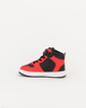Immagine di CANGURO - Sneakers da bambino alta rossa e nera con strappo, numerata 24/29