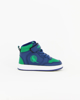 Immagine di CANGURO - Sneakers da bambino alta blu e verde con strappo, numerata 24/29