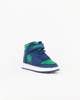 Immagine di CANGURO - Sneakers da bambino alta blu e verde con strappo, numerata 24/29