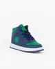 Immagine di CANGURO - Sneakers da bambino alta blu e verde con lacci, numerata 36/39