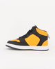 Immagine di CANGURO - Sneakers da bambino alta nera e gialla con lacci, numerata 36/39