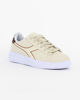 Immagine di DIADORA GAME STEP P LEOPARD GS - Sneakers beige con suola alta e dettaglio posteriore leopardato, numerata 36/39