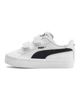 Immagine di PUMA SMASH VULC INF - Sneakers da bambino bianca e nera con soletta in memory foam, numerata 20/27