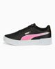 Immagine di PUMA CARINA 2.0 HOLO JR - Sneakers nera e bianca con logo arcobaleno, numerata 36/39