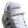 Immagine di ADIDAS GRAND COURT C - Sneakers bianca e nera con strappo, numerata 28/35