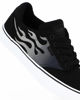Immagine di VANS ATWOOD DELUXE (FADED FLAME) - Sneakers nera con stampa di fiamme e soletta comfort